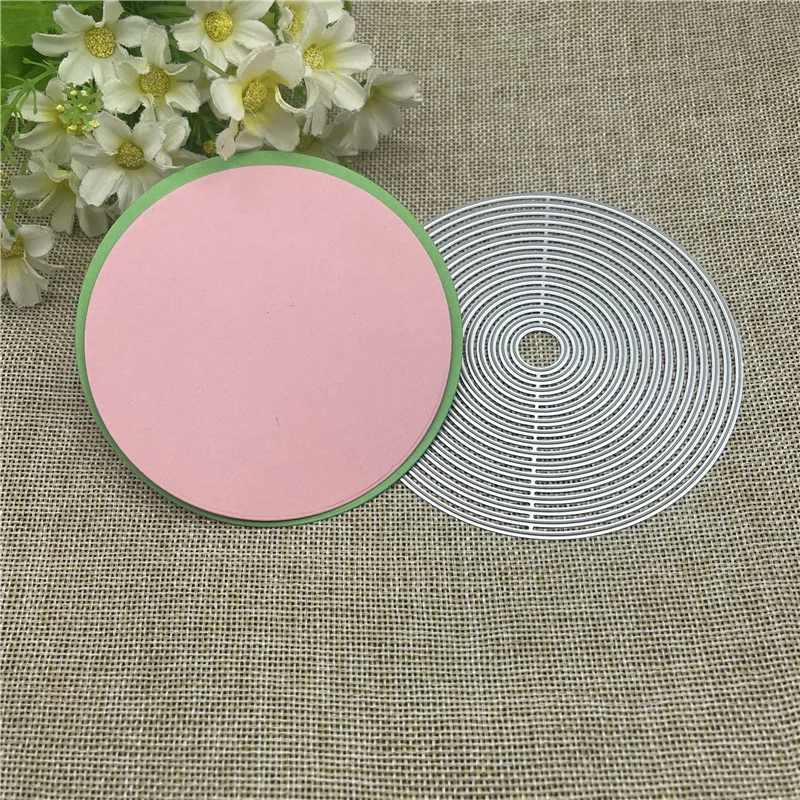 Nigikala Border frame Metal Cutting Dies Stencils For DIY Scrapbooking Decorative Embossing Handcraft Template