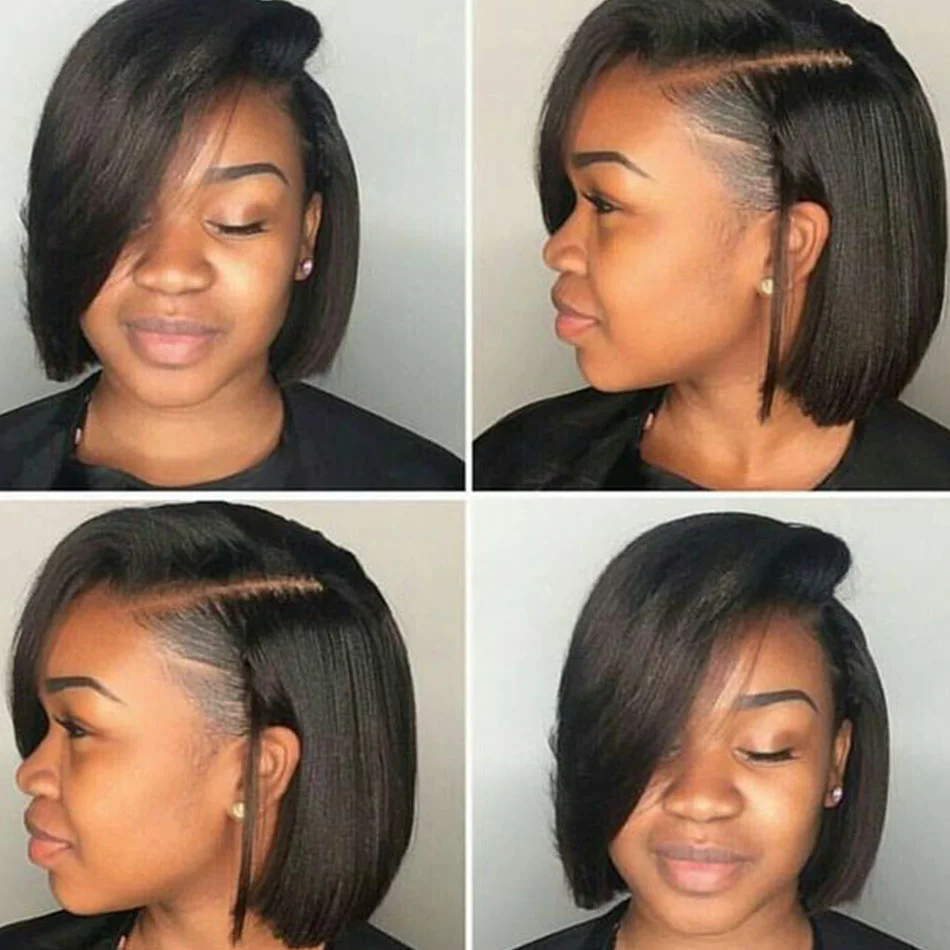 Jewtribute Hair®|Short Bob Lace For Women Straight Lace Wig