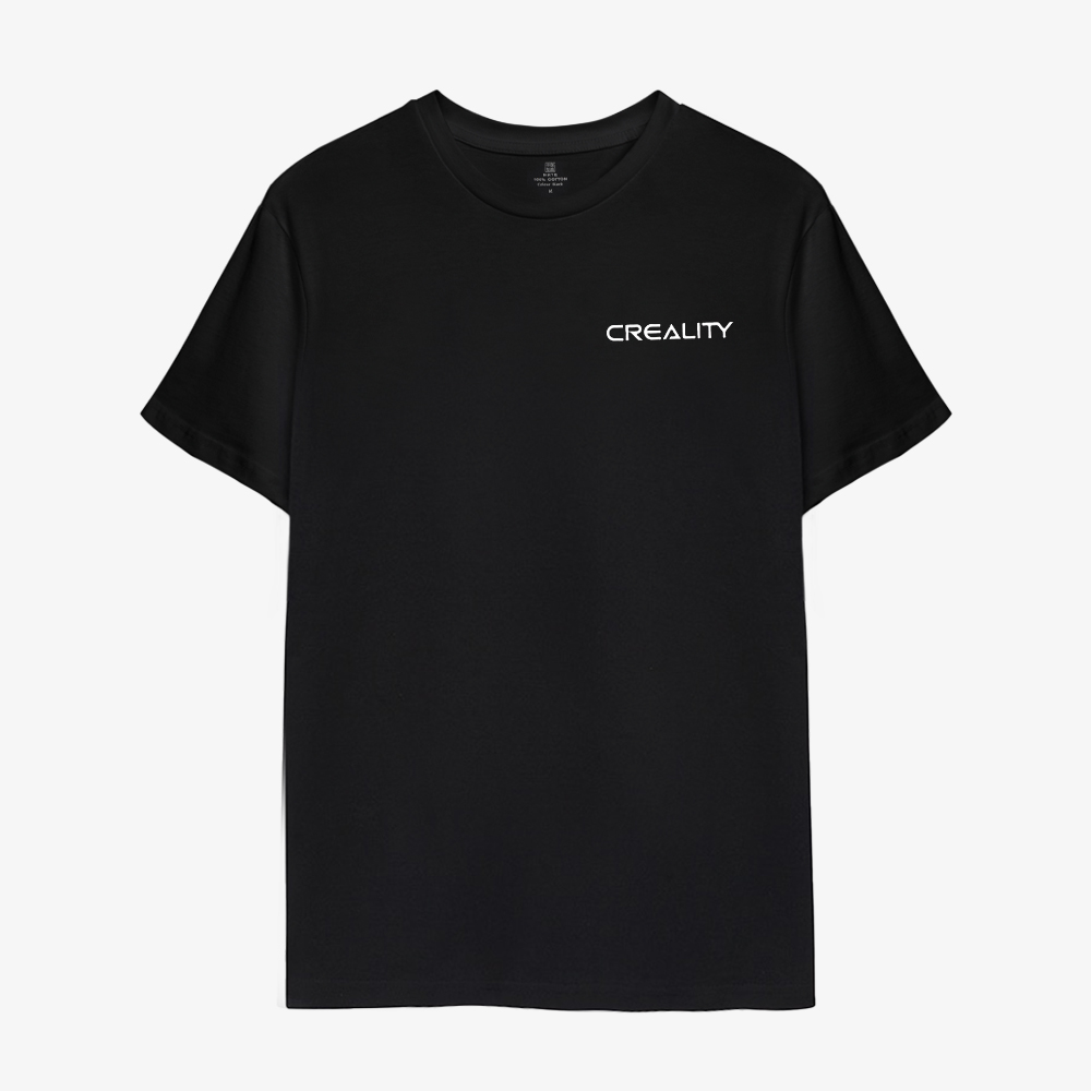 Creality 100% Cotton Short-Sleeve Crewneck T-Shirt