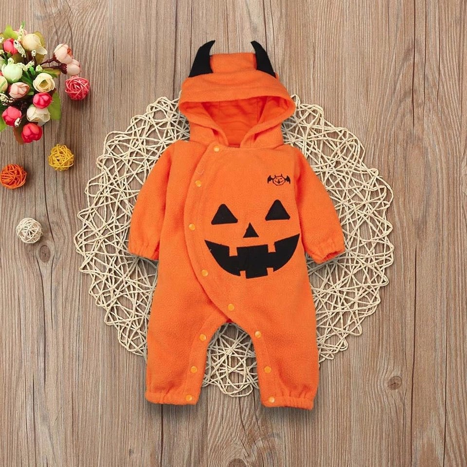 Infant Baby Unisex Girl Boy Hooded Romper Halloween Costume