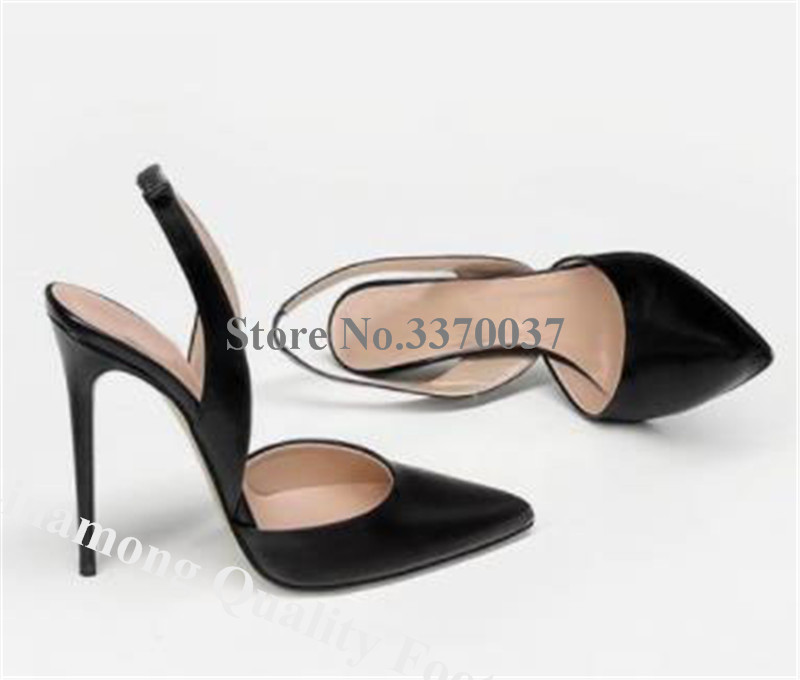 Patent Leather Pointed Toe Stiletto Heel Pumps Neon Yellow Rose Pink High Heels Big Size Heels