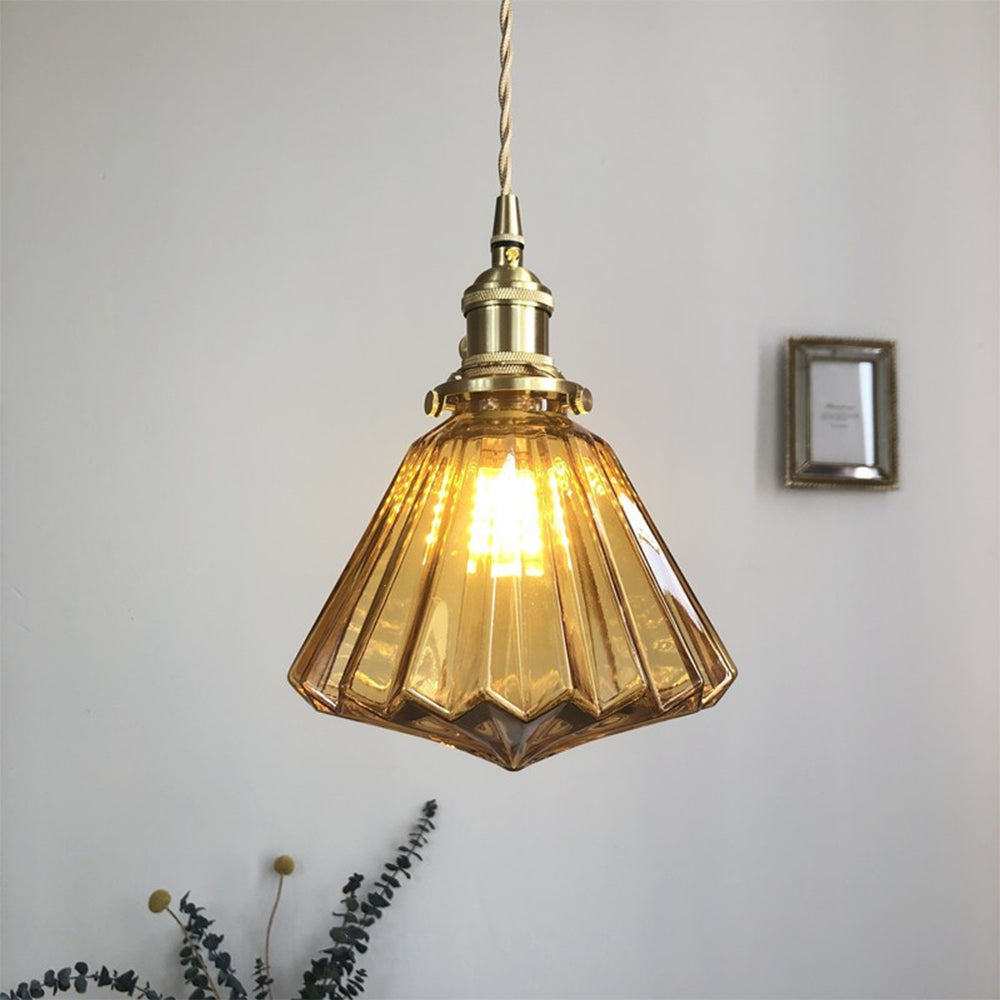 Nordic Diamond Shape Designer Pendant Light