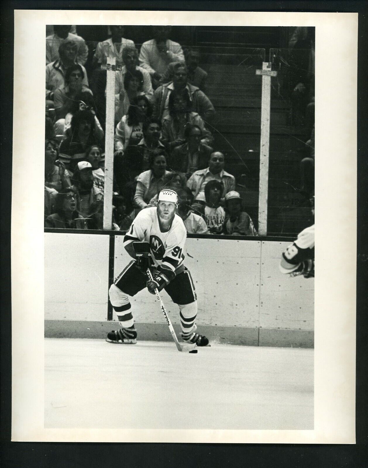 Butch Goring circa 1980's SPORT Magazine Press Original Photo Poster painting NY Islanders 2B2B