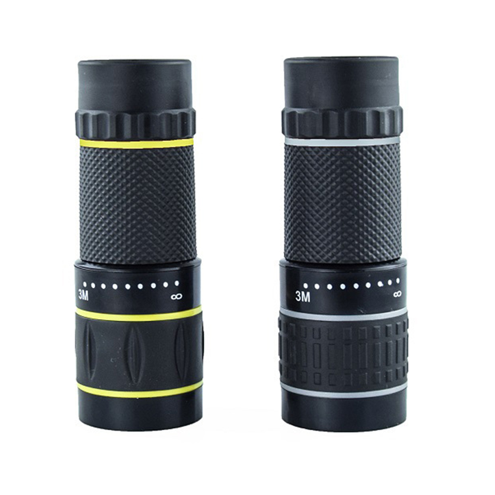 

10X22 Mini Pocket Monocular Telescope Zoom Optical Binoculars Children Toys, Yellow, 501 Original