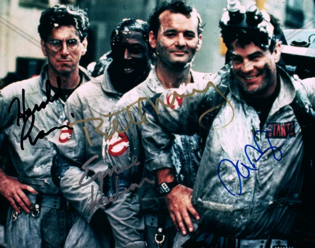 Bill Murray Dan Aykroyd Ramis Hudson signed 8x10 Photo Poster painting autographed pictureCOA