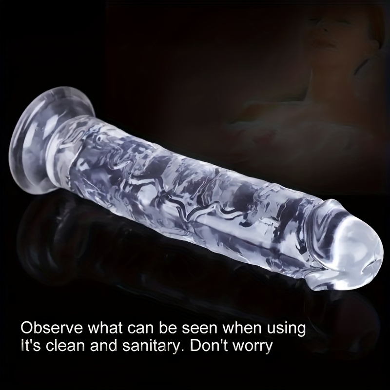 Realistic Dildo with Suction Cup for Hands-Free Play