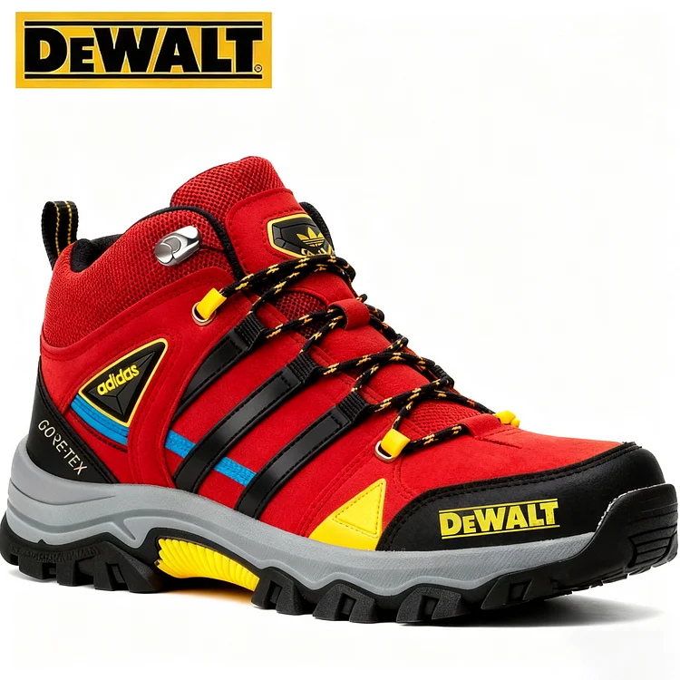 Vodoodporni in zračni mo&scaron;ki delovni in pohodni čevlji znamk Adidas&reg; in DEWALT so idealni za delo in aktivnosti na prostem.