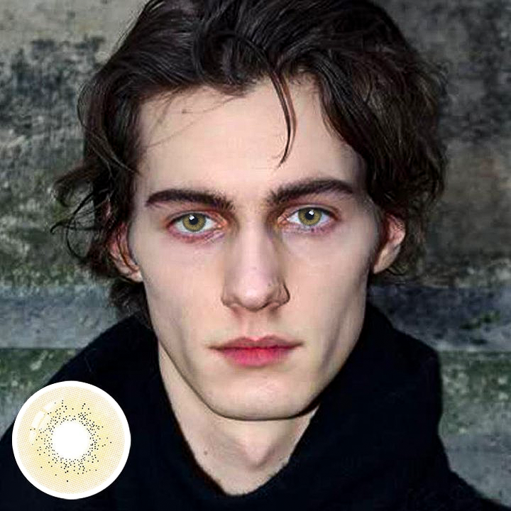 Men's Ocean BROWN Colored Contacts