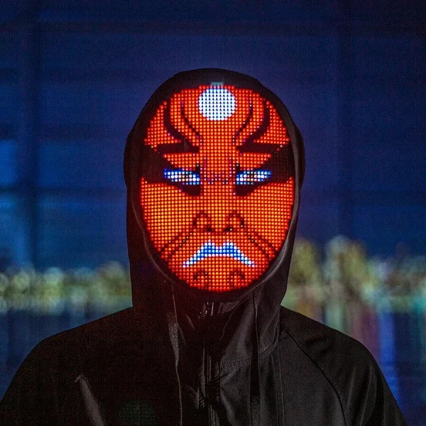 👹FACE TRANSFORMING LED MASK - APP CONTROLLED - RECHARGEABLE（🔥FREE SHIPPING)