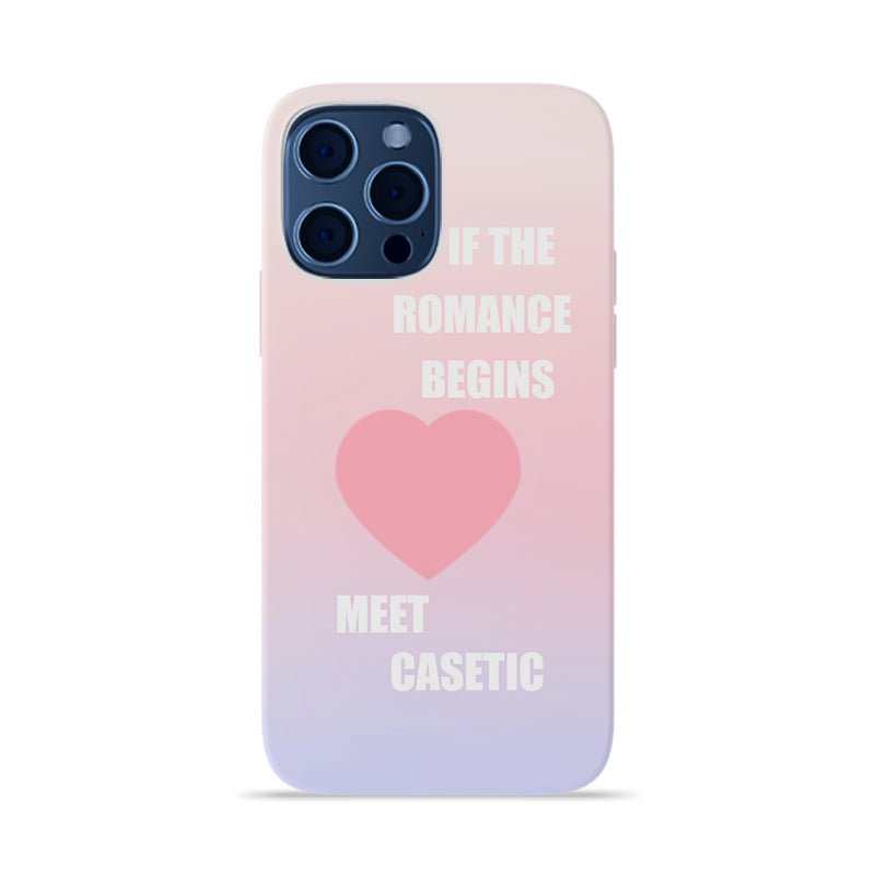 Casetic Romantic Pink Gradient iPhone Protective Case