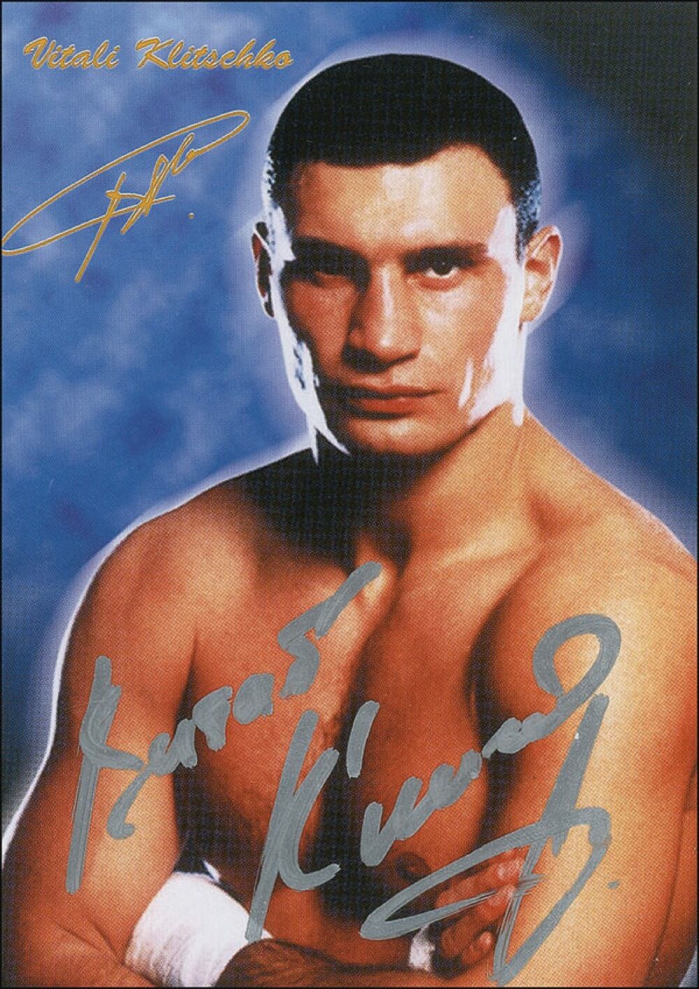 VITALI KLITSCHKO Signed Photo Poster paintinggraph WORLD HEAVYWEIGHT BOXING - Preprint