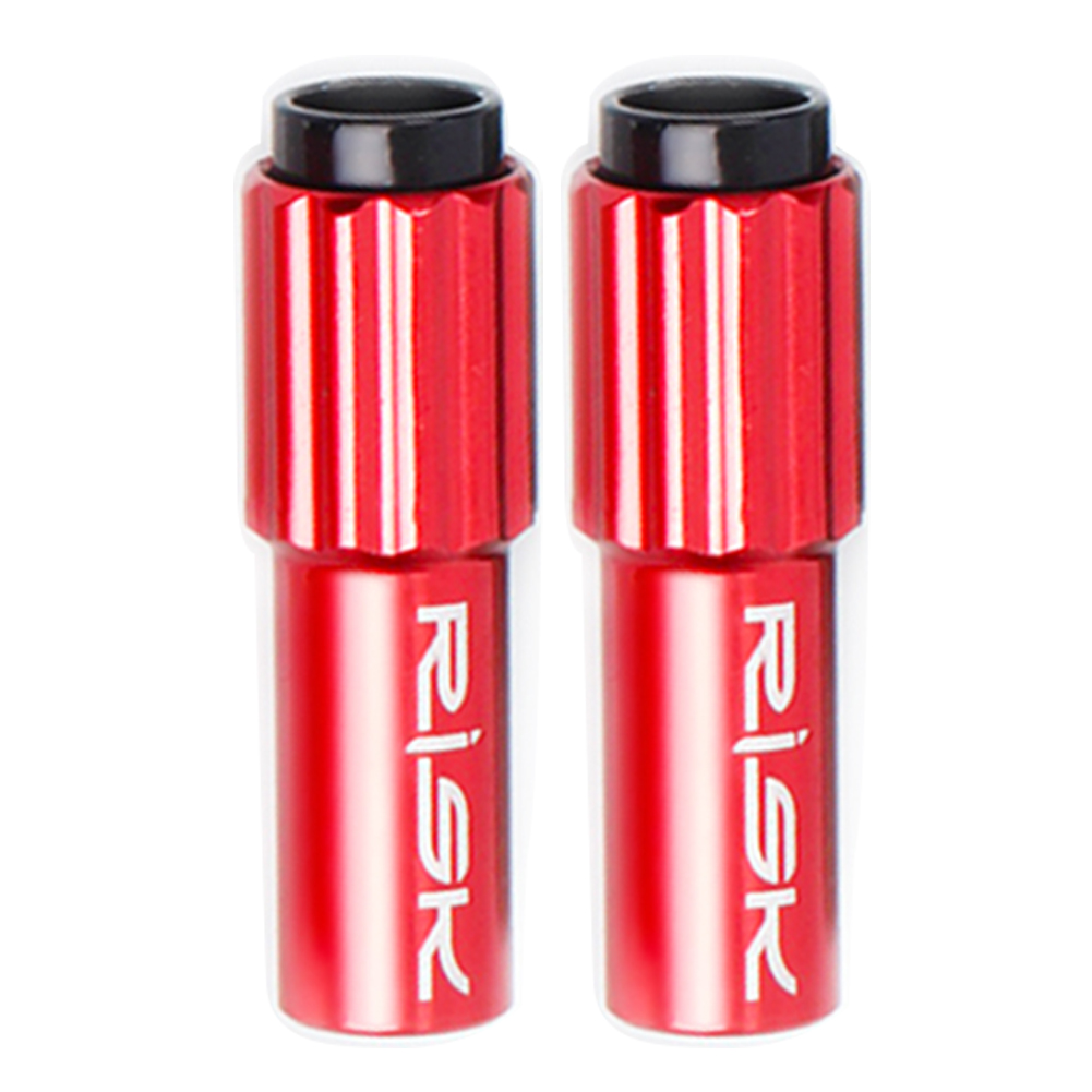 

2pcs RISK Bicycle Cable Adjuster MTB Bike Derailleur Shift Cable Screw Bolt, Red, 501 Original