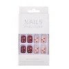 Fashion Printed Wearing Nails 24pcs 