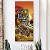 Diamond Painting-DIY Full Round Drill Tiger(110x50cm)