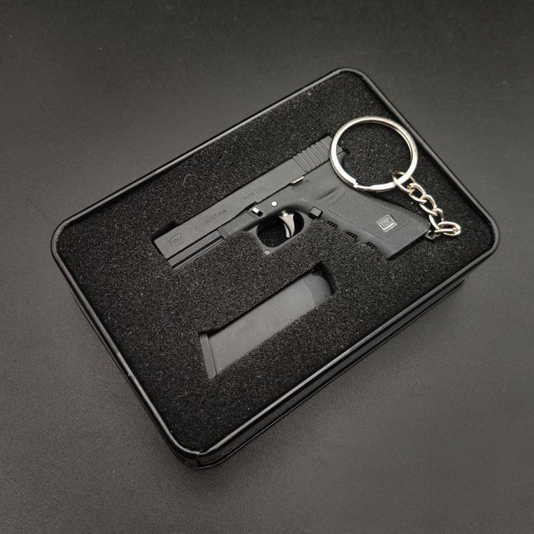 fidget toys gun, disassemble mini gun, mini desert eagle, Mini Keychain