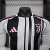 Player Version 2025-2026 Juventus Home Long Sleeve  Shirt