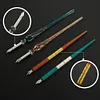Starry Sky Glass Fountain Dip Pen Stationery English Calligraphy Pen Gift