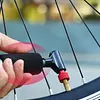 Bicycle CO2 Valve Head Kit with Foam Sleeve M&A Valves Adapter for Cycling