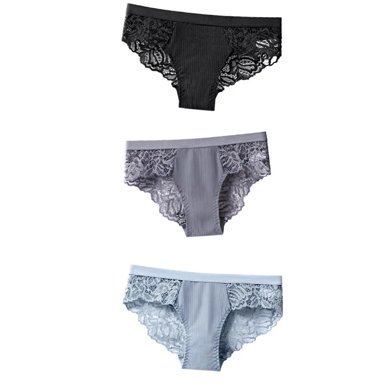 Billionm Confort Panties Sexy Panty Seampless Briefs Lace Women Underwear Lingerie for Female Girl Floral Pantys Underpants