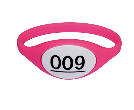 Water Park Gate Access Control 125khz Tk4100 Em Silicone RFID Wristbands For Barrier Gate 7