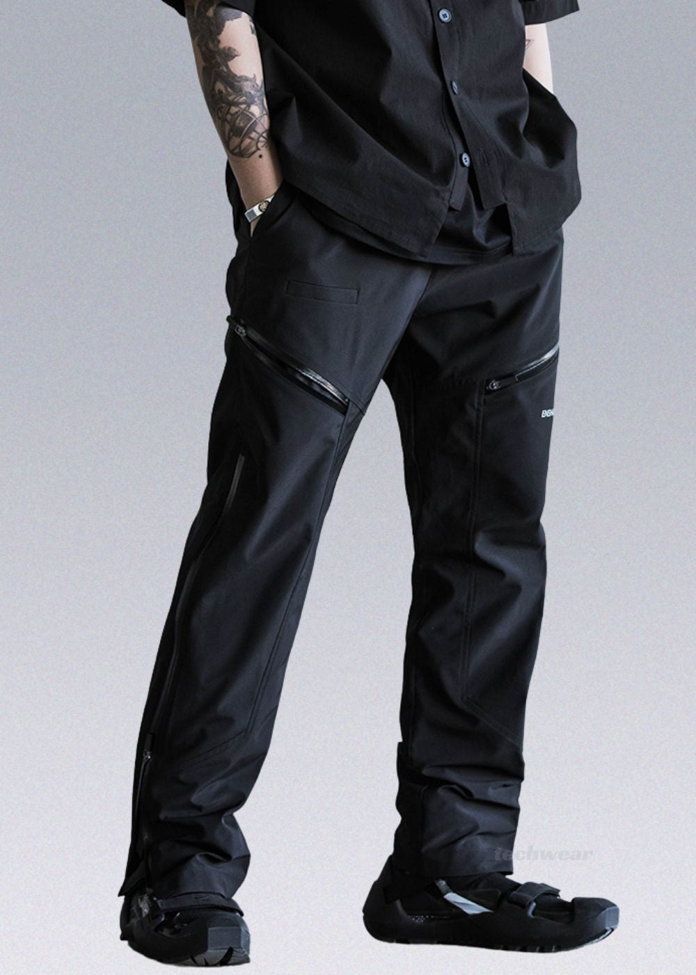 Leg Zip Trousers ENSHADOWER® techwear-x