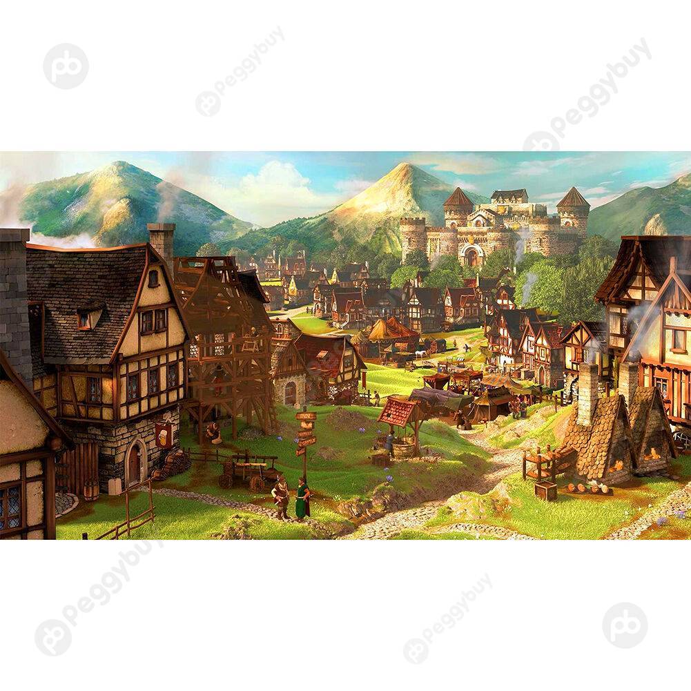 

Kids Adult Intelligence Toys 1000pcs Urban Tribe Picture Puzzles Jigsaw, 501 Original