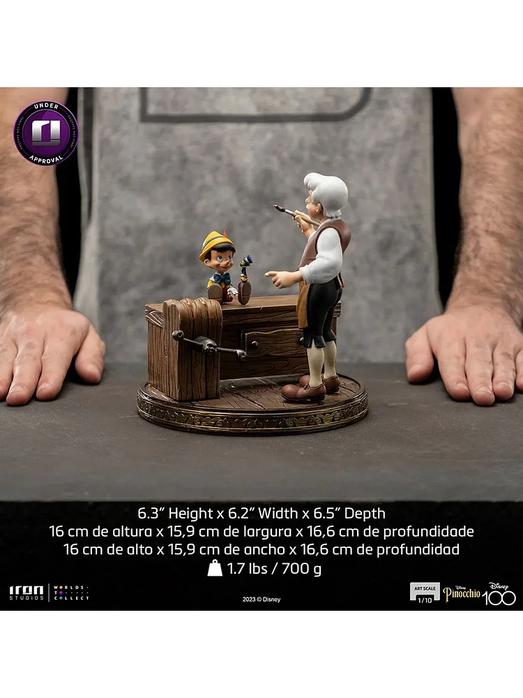 Figurine Iron Studios Pinocchio - Disney