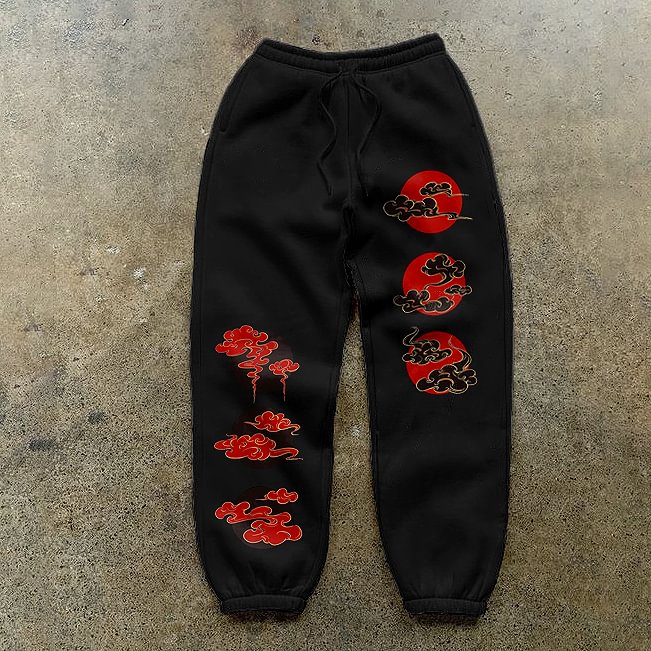 Cloud Graphic Sweatpants