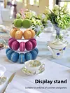 4/6 Tiers Macaron Display Stand Wedding Dessert Tower Rack for Afternoon Tea