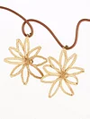  Weave Flowers Earring