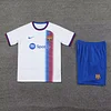 2024/2025 Barcelona pre-match training White Shirt+Shorts 1:1 Thai Quality
