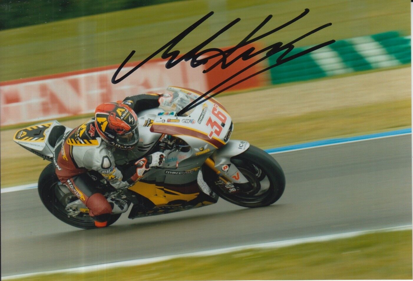 Mika Kallio Hand Signed 7x5 Photo Poster painting Marc VDS Racing Moto2 MotoGP 8.