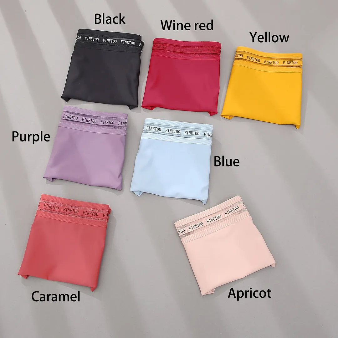 M-XL Seamless Women Panties Sexy Underwear Low-Waist Soft Intimates Lingerie Solid Color Pantys Finetoo Design Female Lingerie