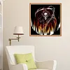 【Clearance Sale】Skeleton Warrior - Partial Round Diamond Painting  30x30cm