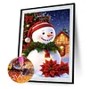 Diamond Painting -DIY Round Drill Christmas Snowman