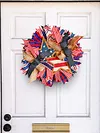 4th of July Wreath Patriotic American Wreath for Independence Day & Memorial Day