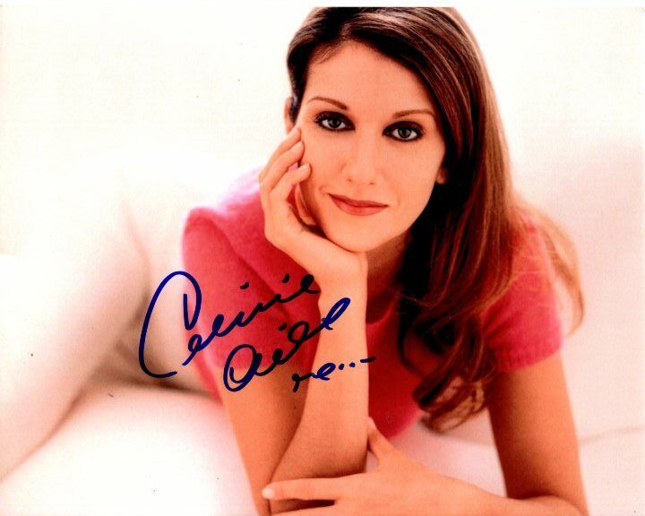 CELINE DION signed autographed 8x10 Photo Poster painting