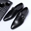 Spring Man Shoe Leather Formal Classic Italian Shoes