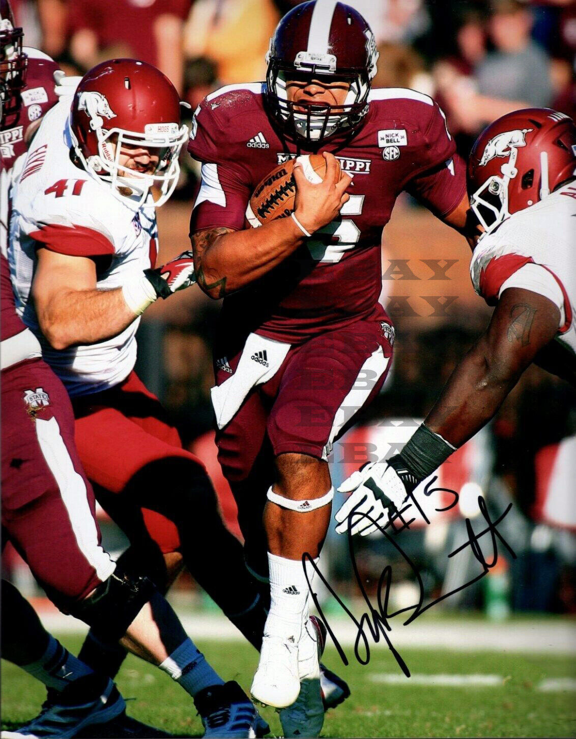 DAK PRESCOTT MISSISSIPPI STATE BULLDOGS Signed 8x10 autographed Photo Poster painting Reprint