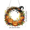 Acryl Halloween Kranz - 5d DIY Handwerk Anhänger