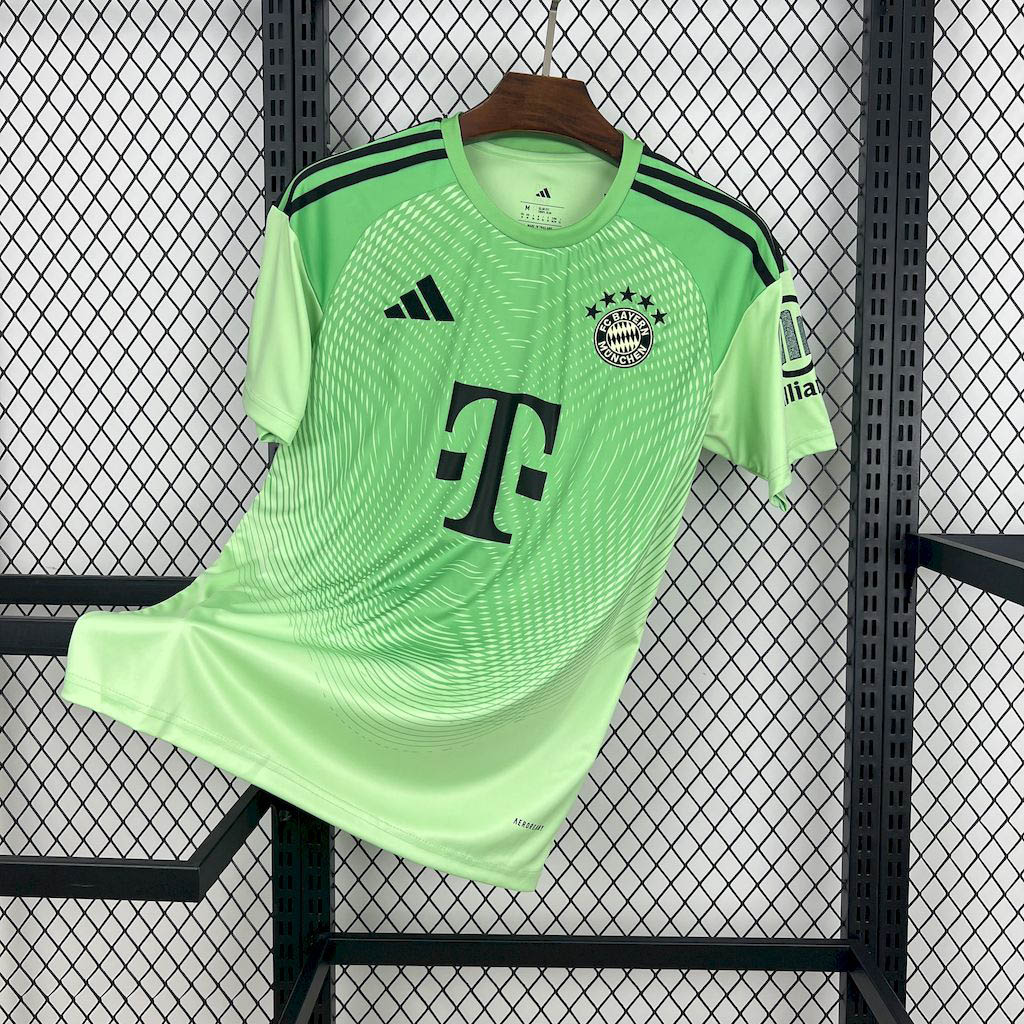 2025-2026 FC Bayern Munich Goalkeeper Football Shirt 1:1 Thai Quality- Maxi Kit