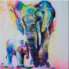 Elephant Family  | Full Round Diamond Painting Kits