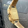 Cartier Santos Medium Yellow Gold with White Dial (35mm) Super clone