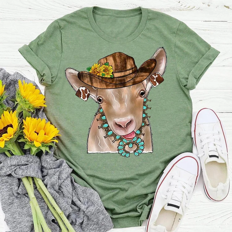 PSL - Goat Western T-Shirt-05798