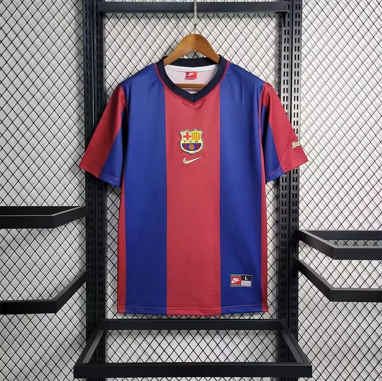 1998/99 Barcelona Home Retro Shirt