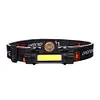 1pc Mini USB Rechargeable Headlight Flashlight Camping Night Fishing Light