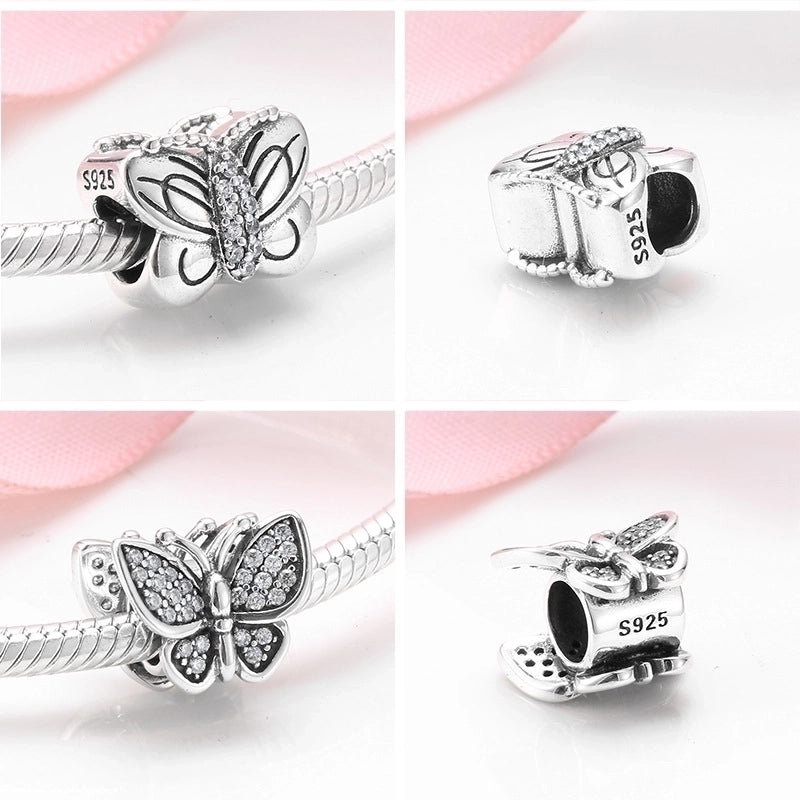 1 Piece 925 Sterling Silver Butterfly Jewelry Accessories