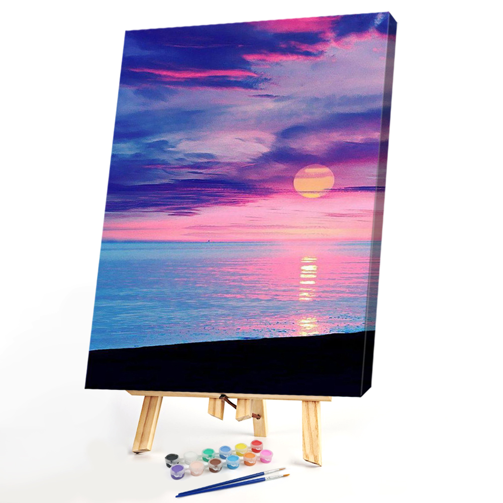 

30*40CM Paint By Numbers-Sunrise, 501 Original