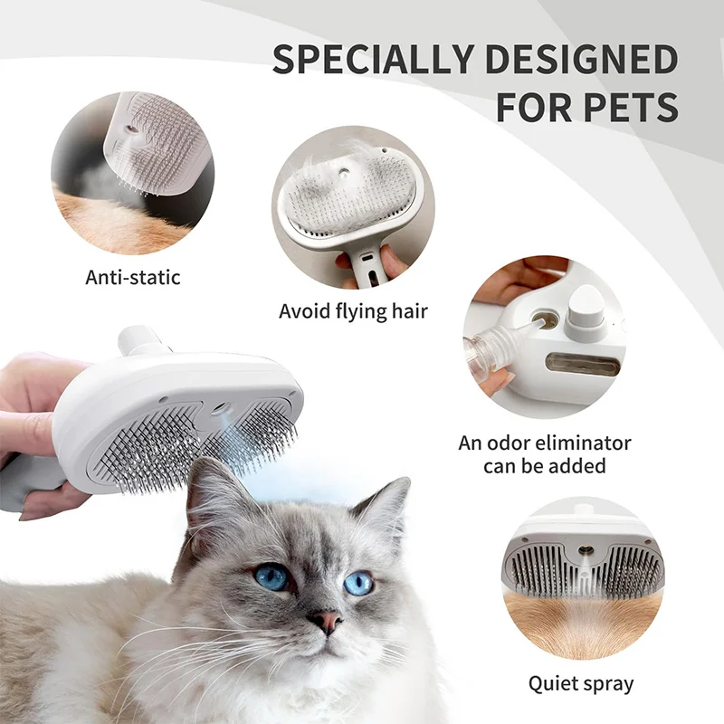 SAKER&reg; Spray Cat Brush