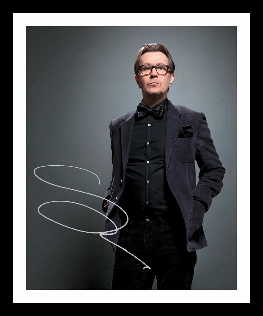 Gary Oldman Autograph Signed & Framed Photo Poster painting